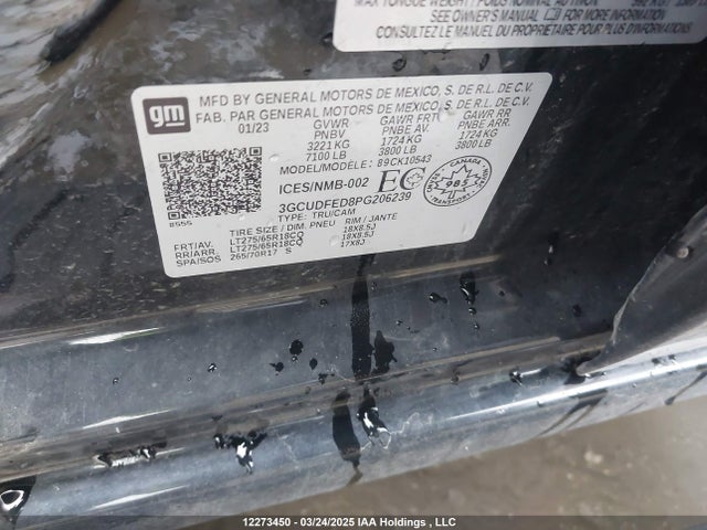 Chevrolet l84 2023 3GCUDFED8PG206239 Image 7
