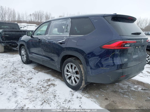 12273600 :رقم المزاد ، 5TDAAAB58RS052485 vin ، 2024 Toyota Grand Highlander مزاد بيع