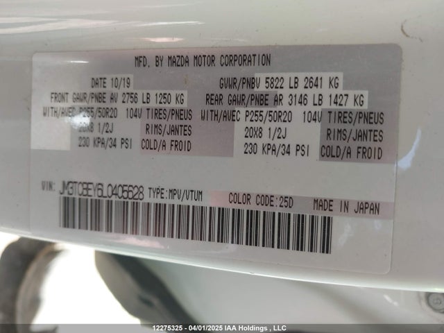 JM3TCBEY6L0405628 Mazda py turbo
