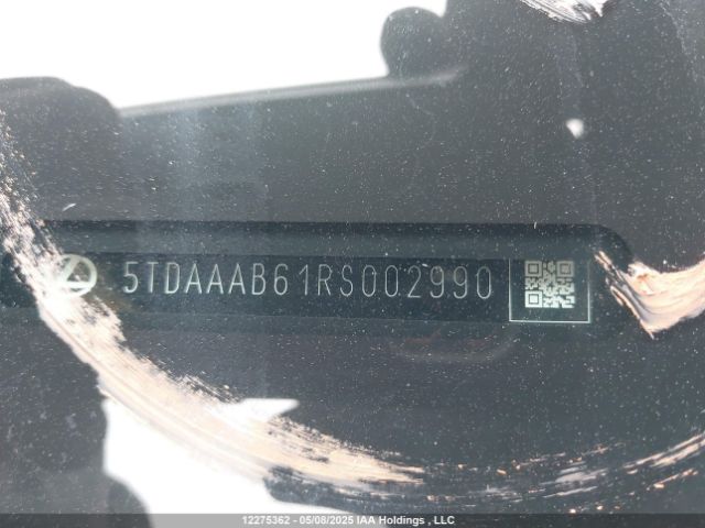 5TDAAAB61RS002990 Lexus Tx 350 Base/350 Premium/350 Luxury