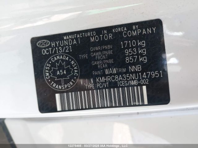 KMHRC8A35NU147951 Hyundai gamma ii