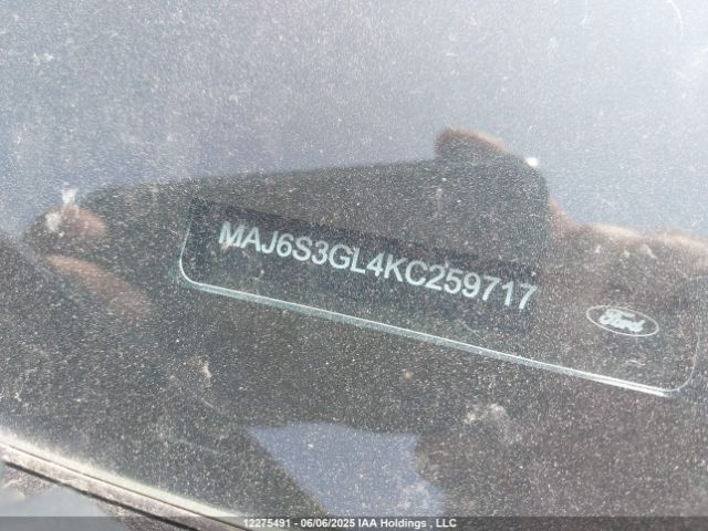 MAJ6S3GL4KC259717 Ford Ecosport Se
