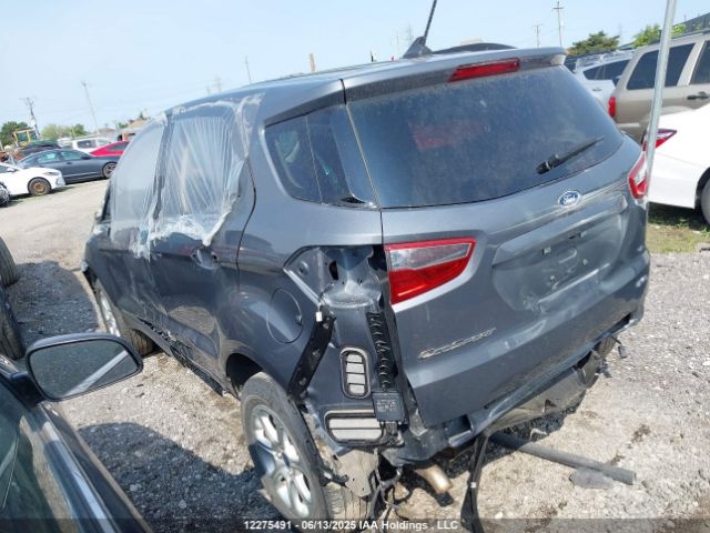 MAJ6S3GL4KC259717 Ford Ecosport Se