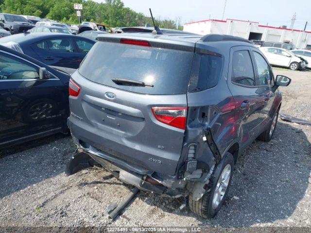 MAJ6S3GL4KC259717 Ford Ecosport Se