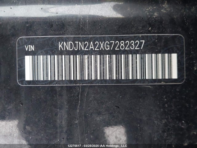 KNDJN2A2XG7282327 KIA gdi gamma