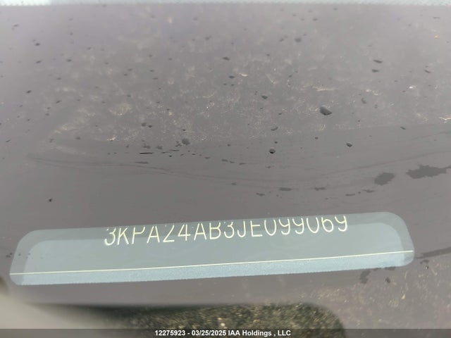 3KPA24AB3JE099069 KIA gdi gamma