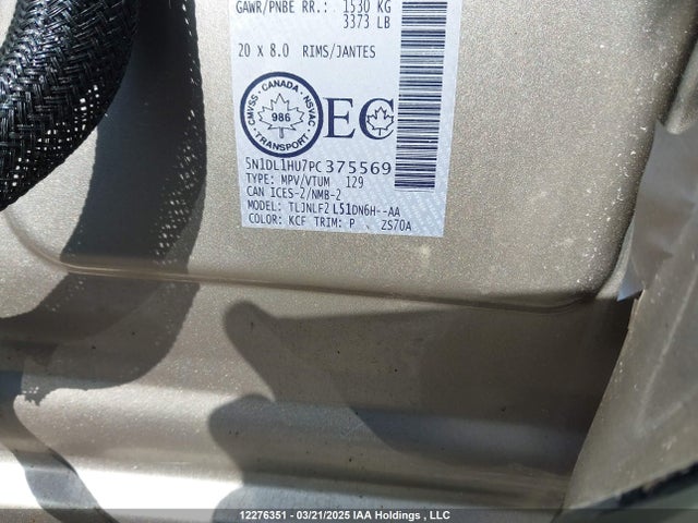 5N1DL1HU7PC375569 Infiniti 2023