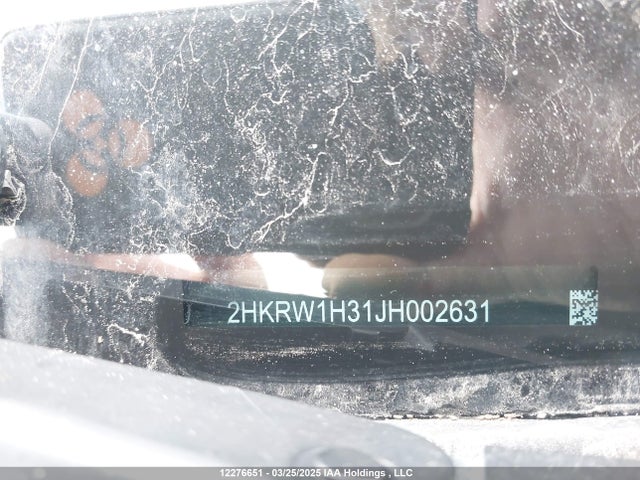 2HKRW1H31JH002631 Honda k24w9/k24v9