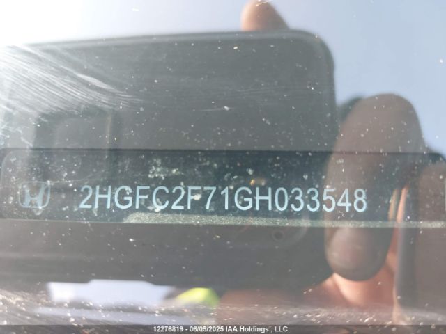 2HGFC2F71GH033548 Honda CIVIC EX