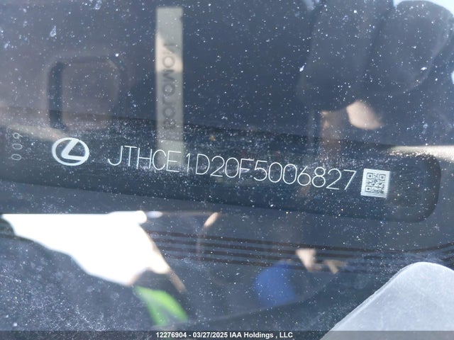 Lexus 2gr-fse 2015 JTHCE1D20F5006827 Image 20