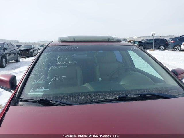 2003 Honda Accord Ex-v6 მანქანა იყიდება აუქციონზე, vin: 1HGCM66463A806715, აუქციონის ნომერი: 12278668