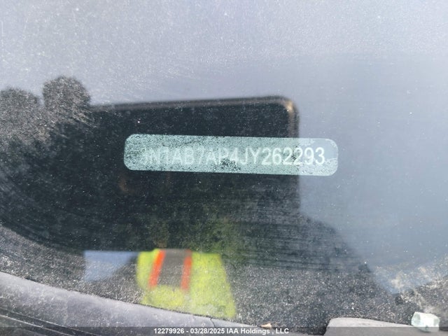 3N1AB7AP4JY262293 Nissan Sentra