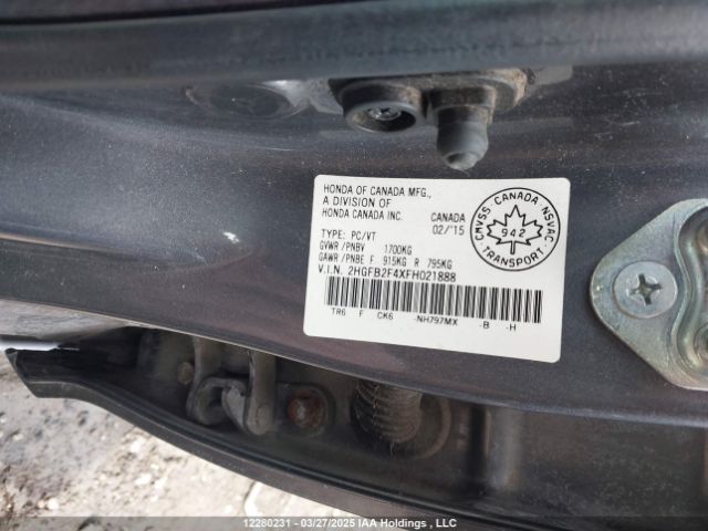 2HGFB2F4XFH021888 Honda Civic Lx