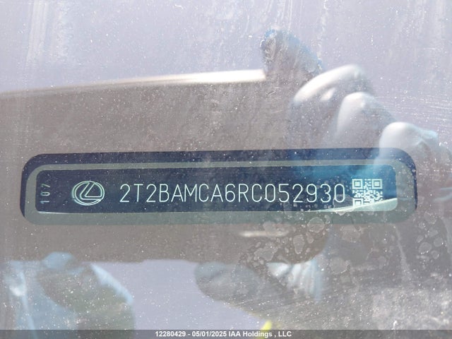 2T2BAMCA6RC052930 Lexus t24a-fts