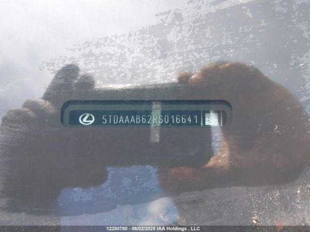 5TDAAAB62RS016641 Lexus t24a-fts