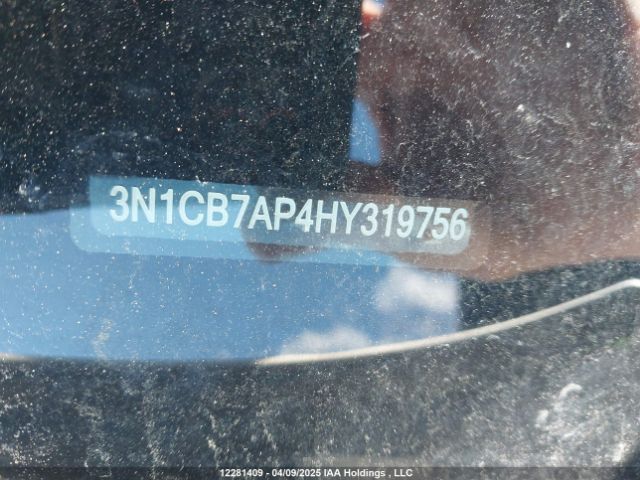3N1CB7AP4HY319756 Nissan Sentra