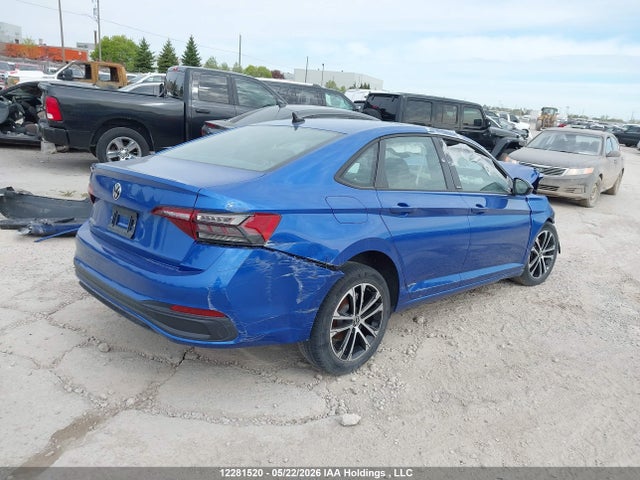 12281520 :رقم المزاد ، 3VWSM7BU6PM021090 vin ، 2023 Volkswagen Jetta مزاد بيع