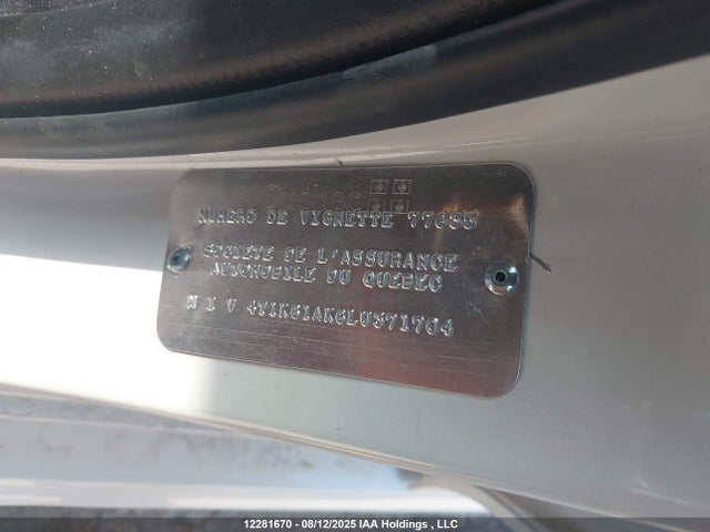 4T1K61AK6LU371704 Toyota a25a-fks