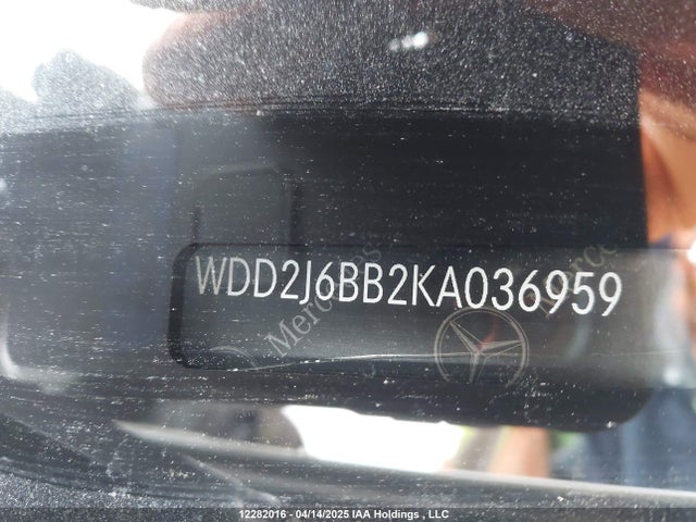 WDD2J6BB2KA036959 Mercedes-Benz m256