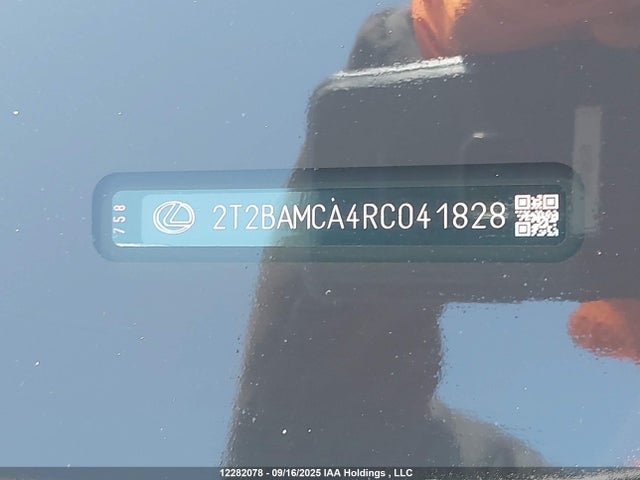 Lexus t24a-fts 2024 2T2BAMCA4RC041828 Image 9
