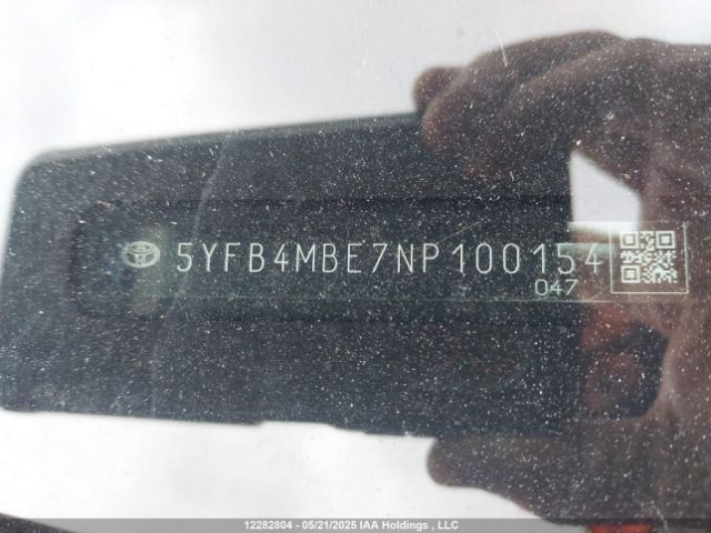 5YFB4MBE7NP100154 Toyota Corolla