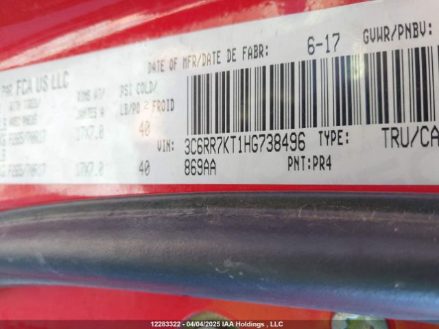 3C6RR7KT1HG738496 RAM 1500 St