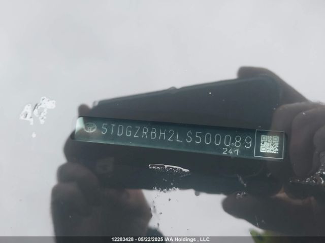 5TDGZRBH2LS500089 Toyota Highlander Xle