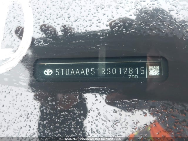 Toyota t24a-fts 2024 5TDAAAB51RS012815 Image 9