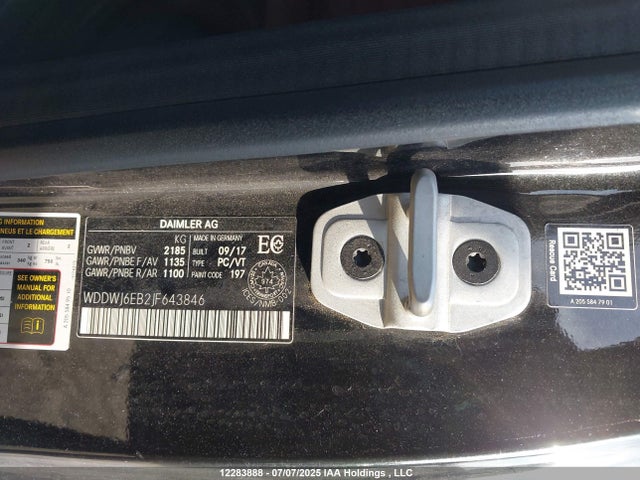 WDDWJ6EB2JF643846 Mercedes-Benz m276