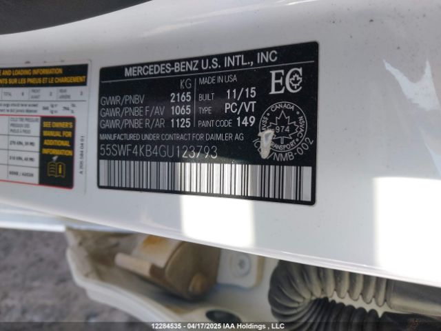 55SWF4KB4GU123793 Mercedes-Benz C 300 4matic