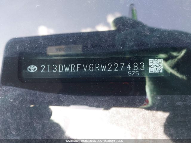 2T3DWRFV6RW227483 Toyota Rav4 Limited