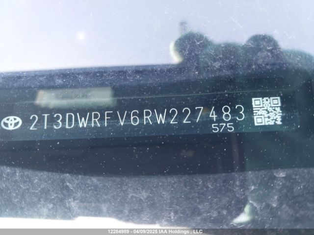 2T3DWRFV6RW227483 Toyota Rav4 Limited