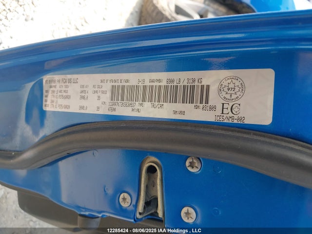 1C6RR7KT2KS630937 Dodge 2019