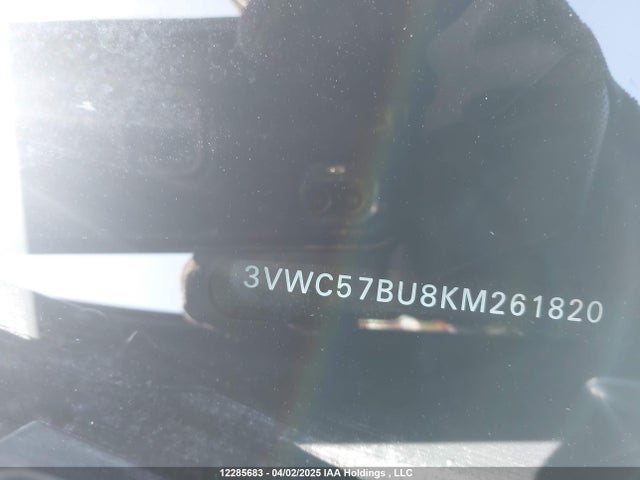 3VWC57BU8KM261820 Volkswagen 1.4 tsi
