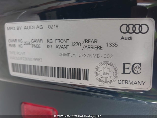 Audi A7 2019 WAUS2AF22KN079983 Image 19