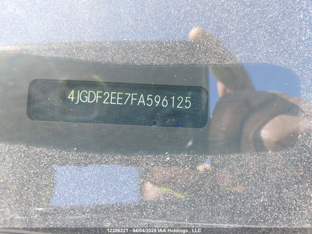 4JGDF2EE7FA596125 Mercedes-Benz 2015