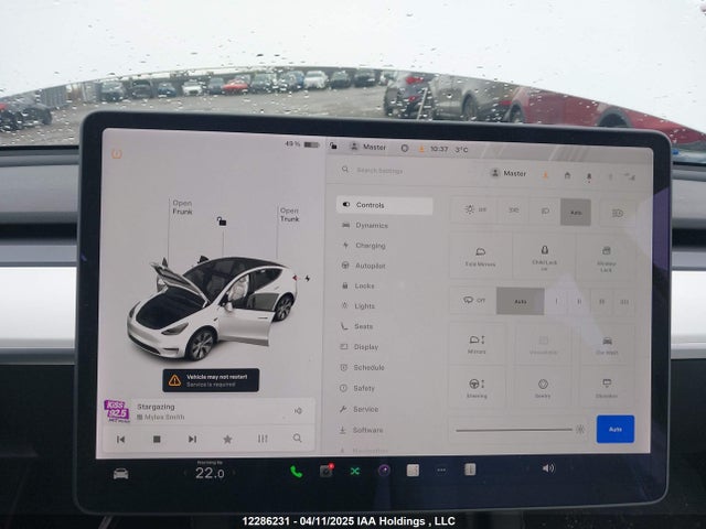 Tesla Model Y 2022 7SAYGDEE1NF330266 Image 7