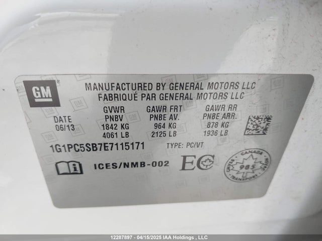 Chevrolet LUV 2014 1G1PC5SB7E7115171 Image 27