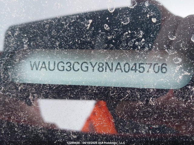 WAUG3CGY8NA045706 Audi S3 2.0t Komfort