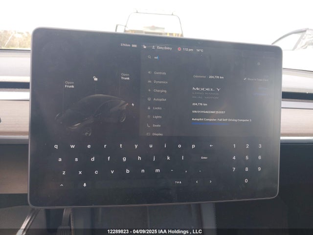 5YJYGAEE9MF253057 Tesla 2021