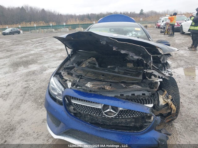 12290200 :رقم المزاد ، WDDWJ4KBXHF451688 vin ، 2017 Mercedes-benz C 300 4matic مزاد بيع