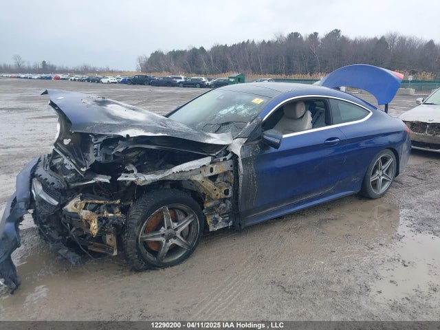 12290200 :رقم المزاد ، WDDWJ4KBXHF451688 vin ، 2017 Mercedes-benz C 300 4matic مزاد بيع