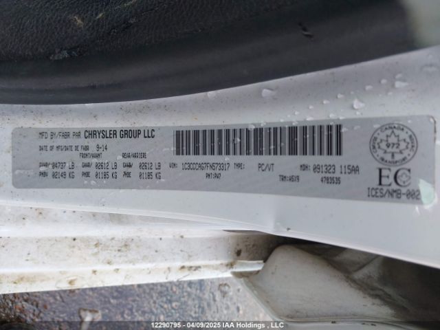 1C3CCCAG7FN573317 Chrysler 200