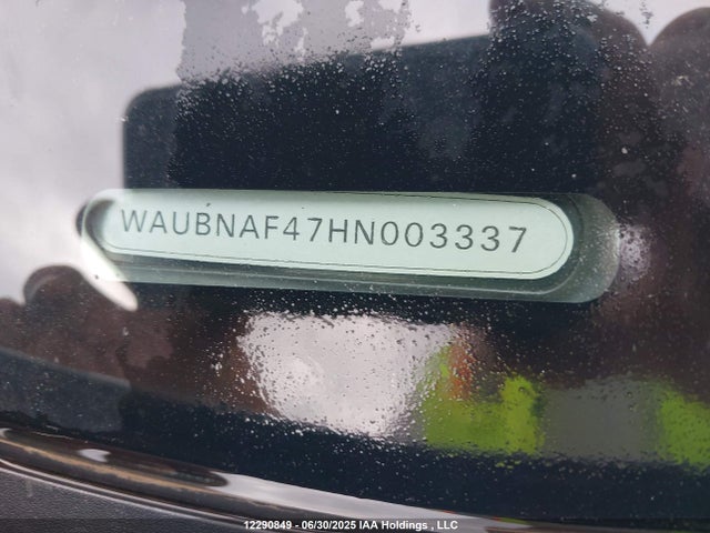 WAUBNAF47HN003337 Audi 2017