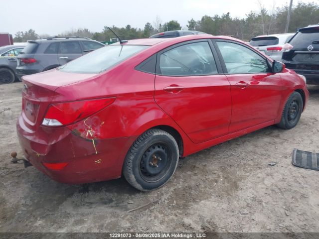 KMHCT4AE4HU290751 Hyundai ACCENT SE
