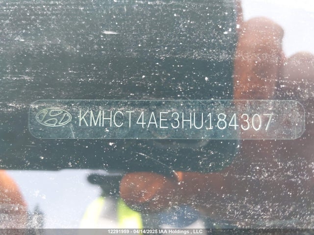KMHCT4AE3HU184307 Hyundai 2017