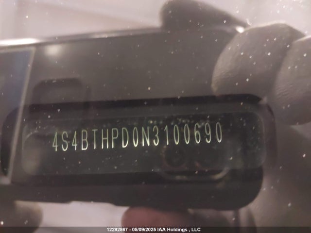 4S4BTHPD0N3100690 Subaru Outback Premier Xt
