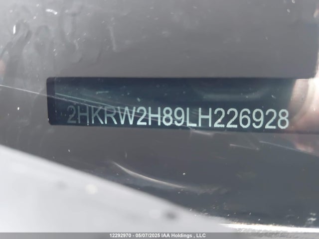 2HKRW2H89LH226928 Honda l15be