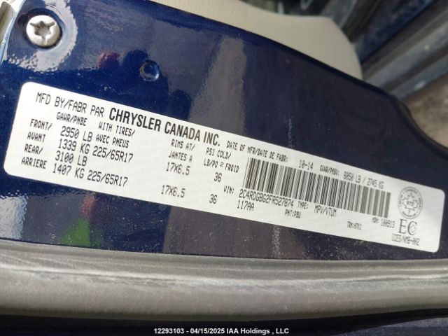 2C4RDGBG2FR527874 Dodge Grand Caravan