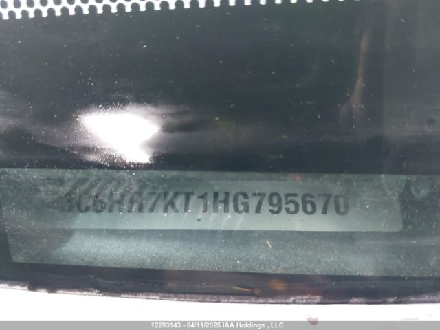 3C6RR7KT1HG795670 Dodge RAM 1500